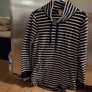 J. Crew stripped sweater